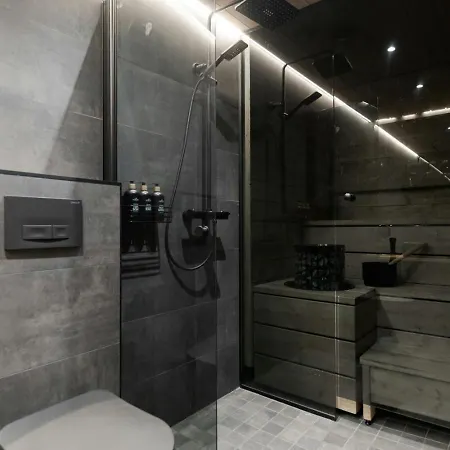 Apartment Convenient For 6 With Sauna